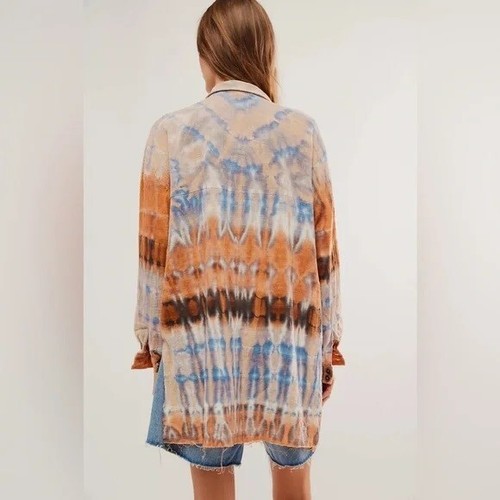 NWT ONE TEASPOON MIRAGE MUSLIN LONGLINE SHIRT, MEDIUM - Picture 3 of 12