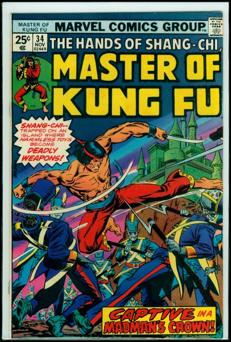 Chii Shop様 Marvel Comics The Hands Of Shang-Chi MASTER Of KUNG FU #34 VFN/NM