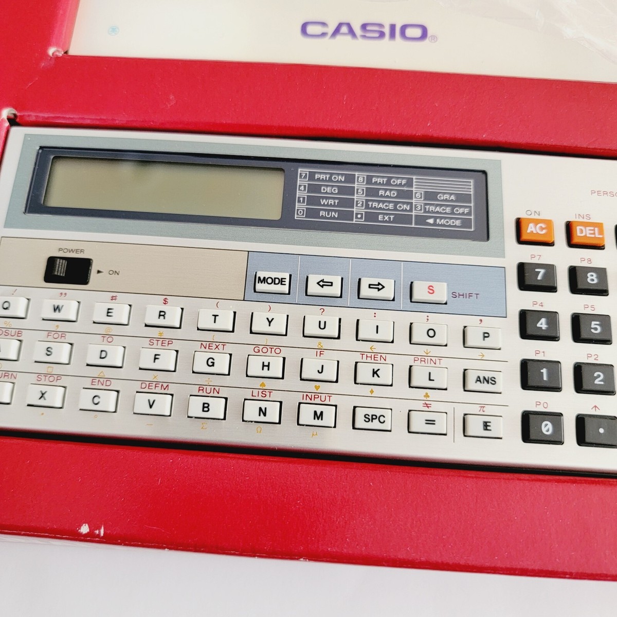 カシオパソコン　PB-100 VINTAGE CASIO PB-100 mini Personal Pocket Computer Basic Language