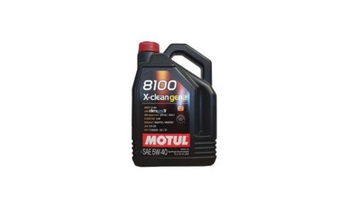 Motul 5L Synthetic Engine Oil 8100 X-CLEAN Gen 2 5W40