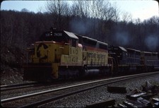 812 B&O 7438 Cranberry Grade 1977 ORIGINAL slide