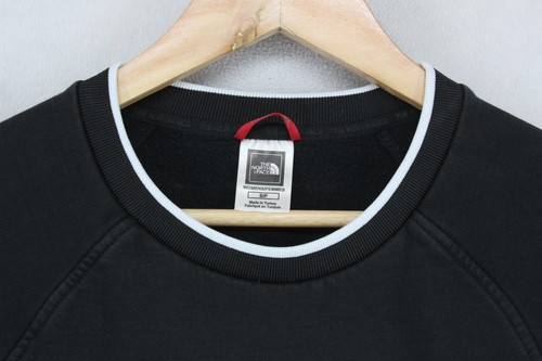 Felpa grafica North Face donna taglia S nera girocollo scritta - Foto 4 di 15