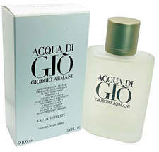 Giorgio Armani Acqua Di Gio 3.4 oz Men's Eau de Toilette Spray New Box