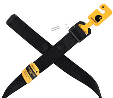 Carhartt Men's Nylon Webbing Ladder Lock Belt Black Size Medium 34 - 36” New