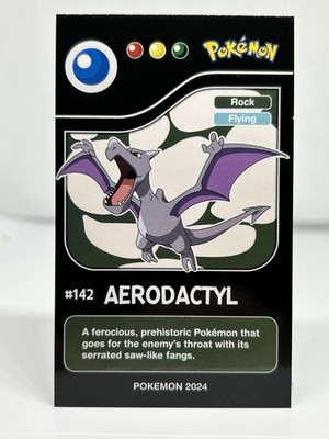 AERODACTYL - BLACK KANTO RE EDITIONS 2024 - POKEMON