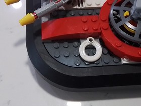 LEGO CITY: Fire Hovercraft (7944) With Firefighter Mini Figures Incomplete Rare
