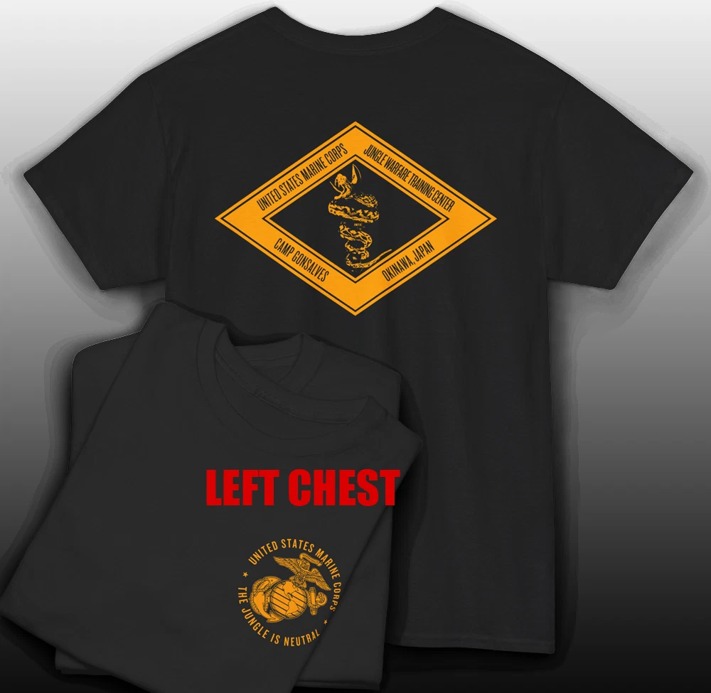 USMC Special Force Jungle Warfare Okinawa Camp Gonsalves JWTC T-shirt HQ
Opens in a new window or ta