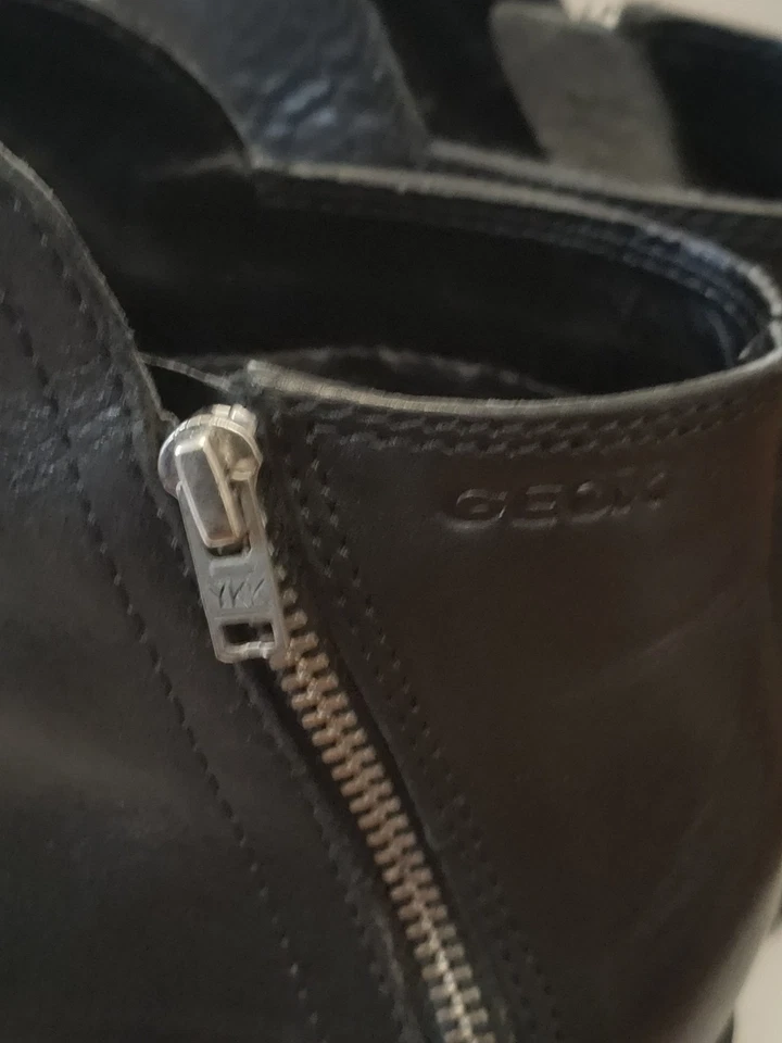 Stivaletti in pelle con cerniera Geox Scatola originale taglia 36 ottime... - Imagen 3 de 4