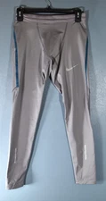 Nike Dri-Fit running tights size Small, gray