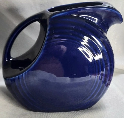 NEW Fiesta Fiestaware Twilight Blue Large Disc Disk Pitcher 67oz  1st Quality