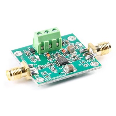 Analog Differential Operational Amplifier Module Low-Frequency Signal Waveform