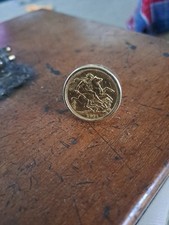 King George 1911 Gold Sovereign Ring
