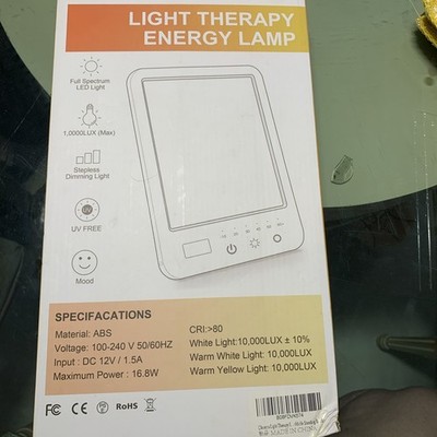 Light Therapy Energy Lamp