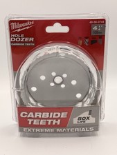 Milwaukee 49-56-0744- 4 1/4 In HOLE DOZER with Carbide Teeth Hole Saw, New