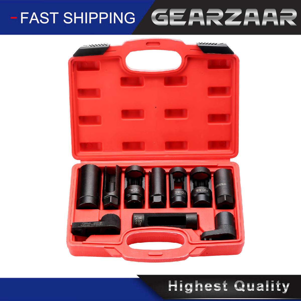 Thread Chaser Tool Set NYXOVA 5-Piece Oxygen Sensor Socket Set