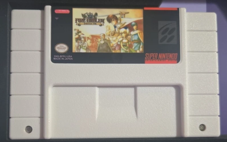 Fire Emblem SNES Trilogy Reproduction Carts, English Translation, Book4Games Box - Image 4 of 4