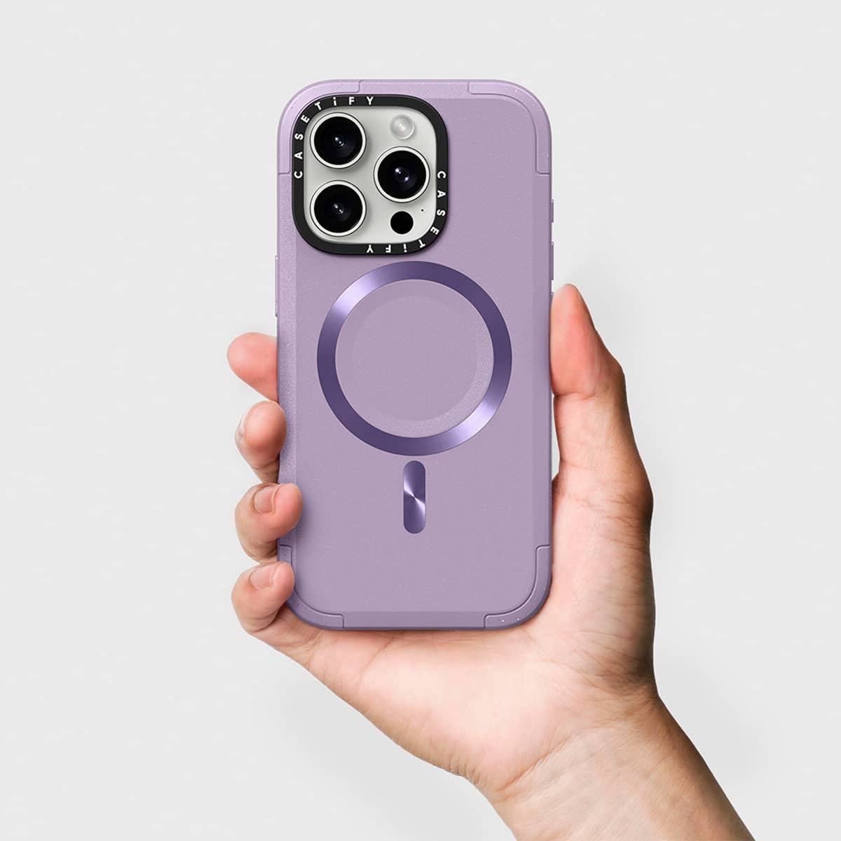 CASETiFY iPhone 16 Pro Max MagSafe Force Case in Lilac-image