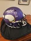 Adrian Peterson, Autographed Vikings Full-Size Speed Authentic Helmet