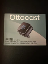 Ottocast Mini Cube Slim Wireless CarPlay /Android Auto Adapter USB