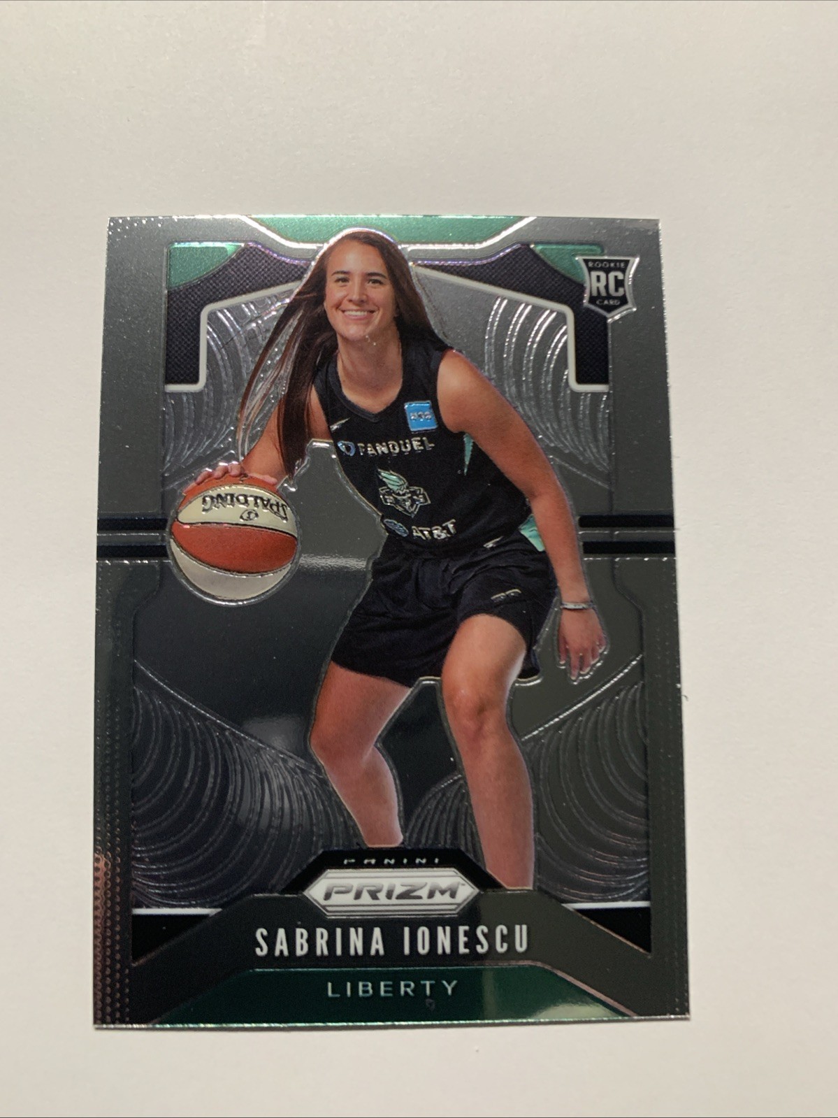 2020 Prizm WNBA Sabrina Ionescu Base RC #89 New York Liberty