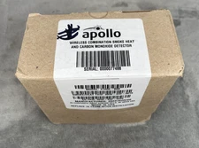 New Apollo Wireless Smoke & Heat Alarm Detector 51000-600 Exp: 2035 Apr