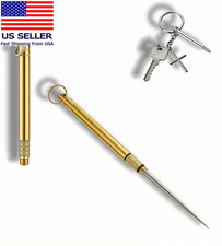Portable Titanium Toothpick, Multi-Functional Reusable Stainless Steel Toothpick
