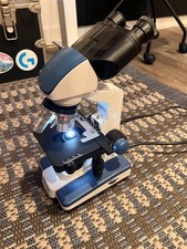 AmScope B120C 40x-2500x LED Lab Binocular Compound Microscope