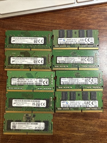 9 x Samsung Server Memory 8GB 2Rx8 PC4-2133P-RE0-10-MB1 Modules - Picture 1 of 4