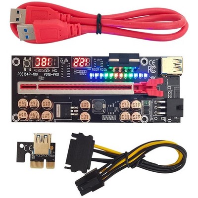 VER018 PRO PCI-E Riser Card USB 3.0 Kabel 018 PLUS PCI Express 1X Bis 16X E5940