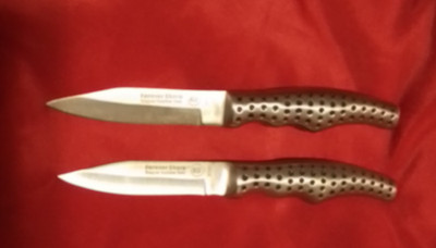 Forever Sharp Paring Knife 2 3/4'' Blade  Surgical Stainless Steel set of 2