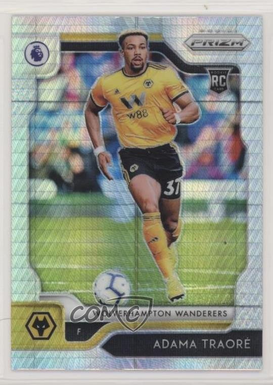 2019-20 Panini Prizm Premier League Hyper Prizm Adama Traore #179 9e1