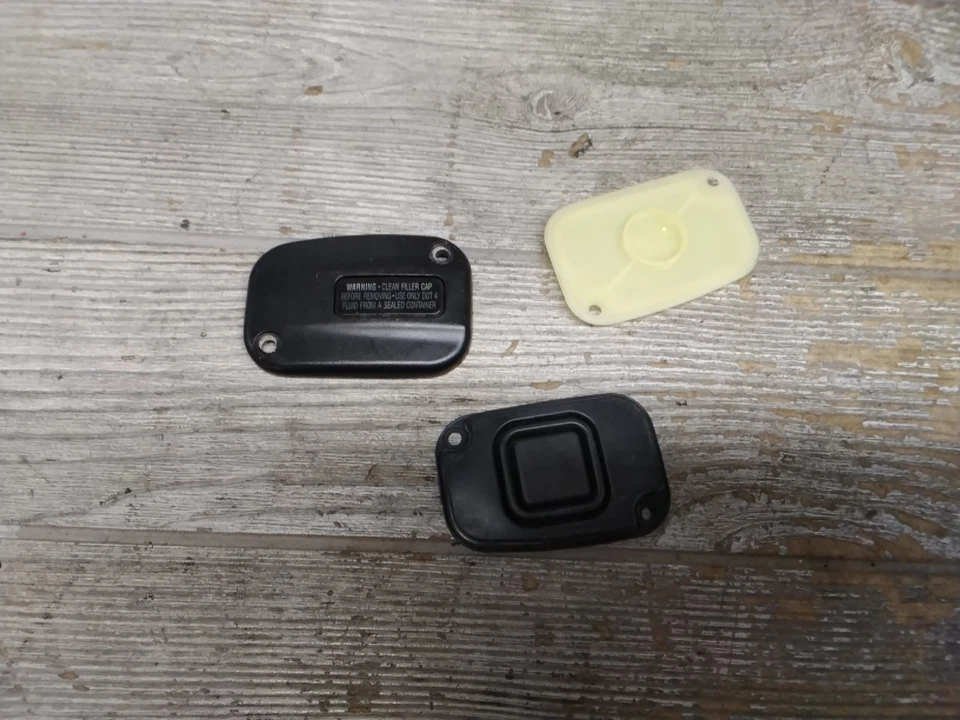 Harley Davidson Touring Front Brake Fluid Master Cylinder Reservior Cap - Imagen 3 de 4