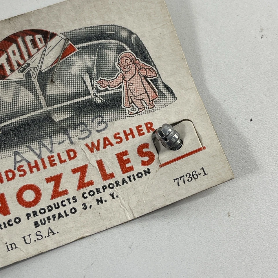 Nuevo de Lote Antiguo 1958 Chevrolet Impala Trico Accesorio Parabrisas Lavadora Puntas T1 Foto 3 de 4
