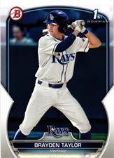 2023 Bowman Draft - Brayden Taylor #BD-60 (RC)