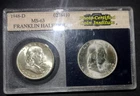 1948-D Franklin Half Dollar Coin PCI  FBL