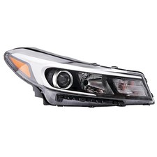 Halogen Projector Headlamps Assembly w Bulb For Forte 2017 2018 Passenger Side