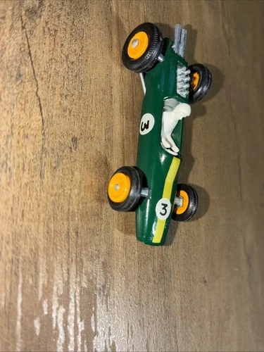 Lesney Matchbox Green Lotus Race Car  #3 No 19 England c 1960s