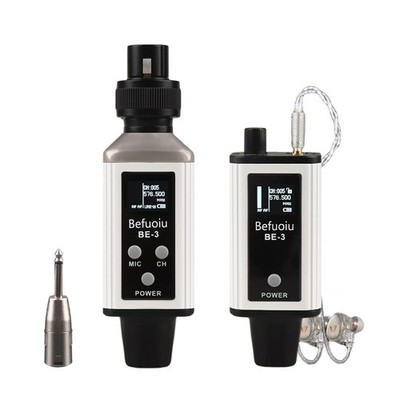 UHF Wireless In-Ear Monitor System with 16 Channels for Live Performance