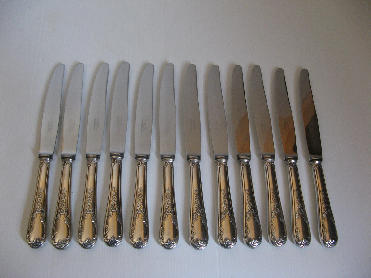 Lot De 12 Couteaux Frionnet François – Argenté – Occasion