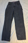 EMPYRE Ladies jeans 0 Faded Charcoal Tori Denim Skater Carpenter Loose GUC — photo 2