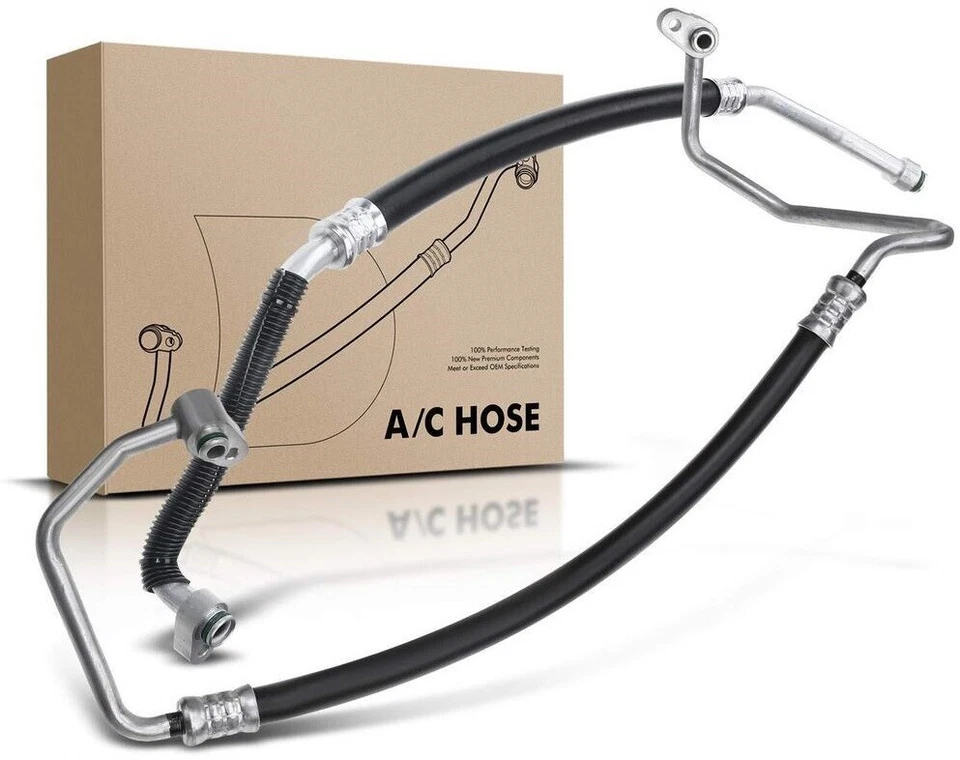 Conjunto de línea de succión y descarga de manguera de aire acondicionado para Toyota Corolla 2014-2019 L4 1,8 L Foto 2 de 4