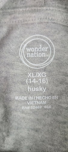 Wonder Nation Boys Long Sleeve Pullover Hoodie X-Large (14-16) Live Life Loud🤘 - Picture 5 of 7