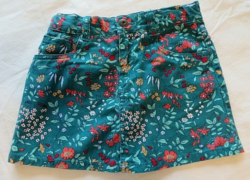 Girls Adjustable Waist Skirt Grn Floral + Pull on Shorts Multicolor Size 7 #8600 - Picture 2 of 5