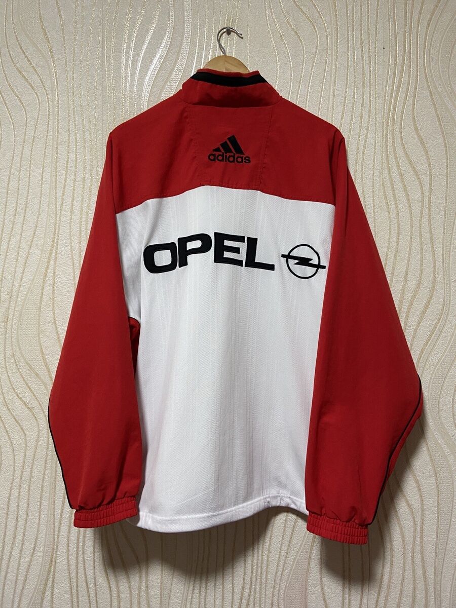 MILAN 2000 2002 FOOTBALL SOCCER TRAINING JACKET ADIDAS sz L MILAN 2000 2002 FOOTBALL SOCCER TRAINING JACKET ADIDAS sz L