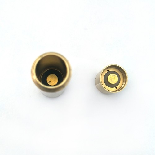 DPSS Focusing 593 nm indicatore di sopravvivenza laser giallo modulo laser ottone 593T-10 - Foto 7 di 7