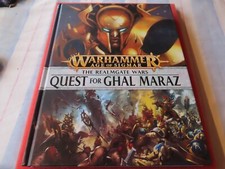Warhammer Age of Sigmar Realmgate Wars 1 The Quest for Ghal Maraz Hardback Book