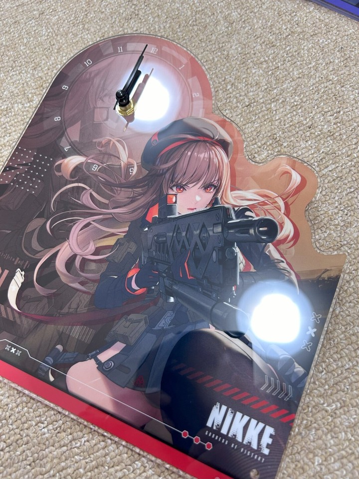 NIKKE Goddess of Victory Acrylic Table Clock Pop Up Event Limited ...