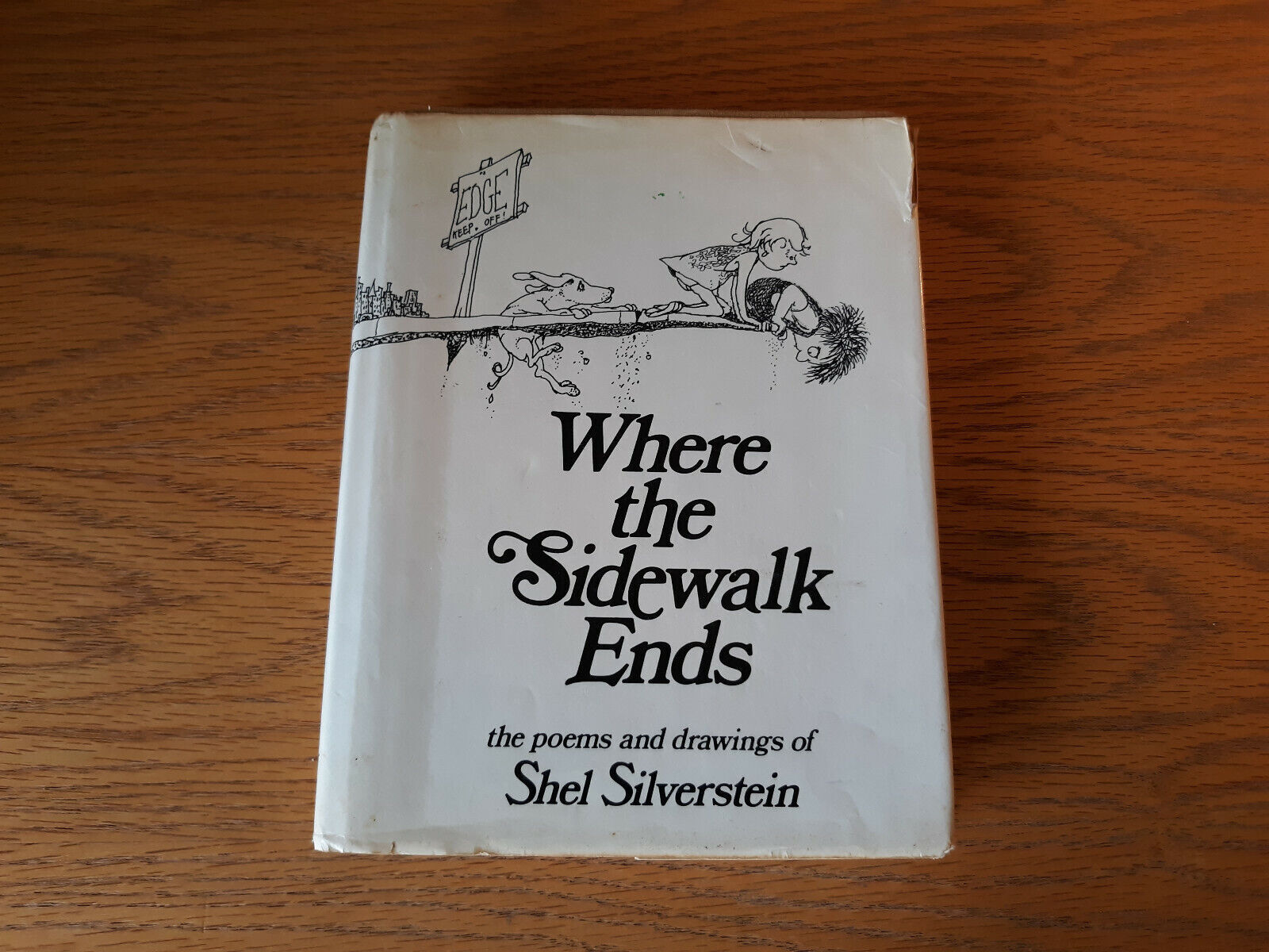 FILA Where The Sidewalk Ends Shel Silverstein 1974 Hardcover Dust Jacket Harper & Row