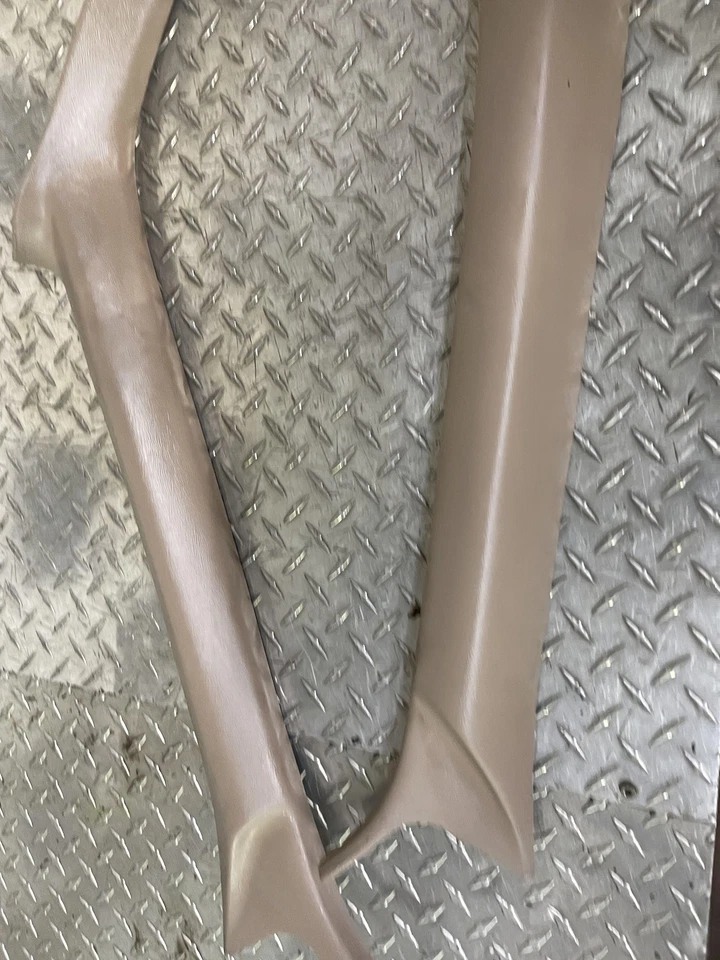 1998-2001 Ford Ranger Mazda B2500 A Pillar Trim Set Beige Oem — 第 4/4 张图片