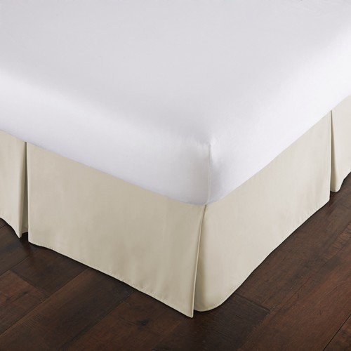 High Quality 15inch Drop Classic Pleated Bedskirt Microfiber 18 colors